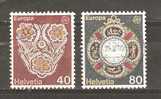 SWITZERLAND 1976 - EUROPA  - CPL. SET  - USED OBLITERE GESTEMPELT - 1976