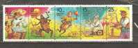 RUSSIAN FEDERATION 1993  - CHILDREN BOOKS STRIP - CPL. SET  - MNH MINT NEUF NUEVO - Used Stamps