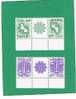 ISRAELE (ISRAEL) - UNIF. 190a E 192a   - 1961 SEGNI DELLO ZODIACO 0,08 E 0,12       - NUOVI (MINT) ** - Nuovi (con Tab)