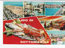 PO0306A# LIDO Di SOTTOMARINA - Vedutine Con Mercato Del Pesce - Aragosta  VG 1970 - Chioggia