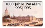 Germany - S 105/93 - 1000 Jahre Potsdam - Chip Card - S-Series: Schalterserie Mit Fremdfirmenreklame