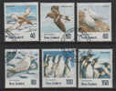 Oiseaux Du Territoire De Ross. 6 T-p Obliteres.  Serie Complete - Pingueinos