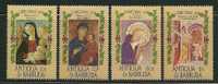 Antigua   Christmas 1985 (Religious Paintings)    Set   SC# 905-08 MNH** - Religione