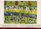 Folder Taiwan 1990 Kid Drawing Stamps Cattle Peacock Cat Chicken Ox Bird Fish - Nuovi