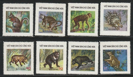 Vietnam 1976  Mi.No. 843 - 850   Animals   8v   MNH** 8,00 € - Ours