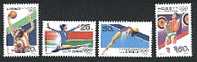 China 1992-8 Olympic Games Stamps Sport Basketball Gymnastics Diving Weight Lifting - Estate 1992: Barcellona