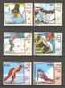 LAOS 1988  - WINTER OLYMPIC GAMES - CPL. SET - USED OBLITERE GESTEMPELT USADO - Invierno 1988: Calgary