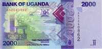 OUGANDA  2 000 Shillings  Emission De 2010     ***** BILLET  NEUF ***** - Ouganda