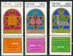 ISRAEL..1976..Michel # 677-679...MNH. - Unused Stamps (with Tabs)