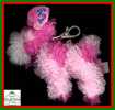 Pinkys Glitters Dog TY Beanies Babies - Plush - Figurine - Keychain - Porte-clés - Chien - Otros & Sin Clasificación