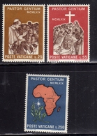 CITTA' DEL VATICANO VATIKAN VATICAN 1969 VISITA DEL PAPA PAOLI VI IN UGANDA SERIE COMPLETA COMPLETE SET MNH - Ungebraucht