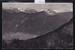Granges Sur Salvan ; Panorama : La Plaine Du Rhône,la Montagne De Chemin Et Les Alpes Valaisannes (1941) - Salvan