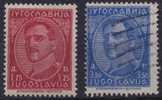 1934 Yugoslavia Jugoslawien Yougoslavie - King Alexander - MH + Cancelled - Usati