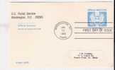 FDC Postal Card - Great Seal - Official Business - Scott # UZ2 - 1981-1990