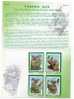 Folder Taiwan 2002 Cute Animal - Koala Stamps Fauna Bear Eucalyptus - Ongebruikt