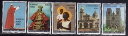 CITTÀ DEL VATICANO VATICAN VATIKAN 1970 VIAGGIO PAPA PAOLO VI IN ASIA E AUSTRALIA POPE SERIE COMPLETA COMPLETE SET MNH - Unused Stamps