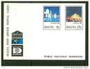 Malte  Malta - Europa 1987 - Carte émise Hafnia 87 - 1987