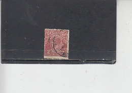 AUSTRALIA 1923/24 - Yvert 38° - Giorgio V - Used Stamps