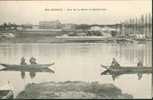 Vue De La Seine Et Sanatorium. (2 Barques Avec Pêcheurs) - Ris Orangis