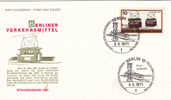 Tramways Tram 1971 Cover FDC Germany. - Tramways