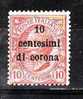 1919 - OCCUPAZIONE - TRENTO E TRIESTE - GI - N.4 - VAL. CAT. 4.00€ - Trente & Trieste