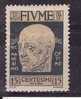 1920 - OCCUPAZIONE - FIUME - TL - N.115 - VAL. CAT. 2.00€ - Fiume