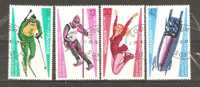 BULGARIA 1987 - WINTER OLYMPIC GAMES - CPL. SET - USED OBLITERE GESTEMPELT USADO - Usati