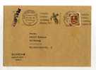 - ALLEMAGNE . RFA AFFRANCHISSEMENT SIMPLE SUR ENVELOPPE DE 1953 - Lettres & Documents