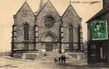 DESVRES FACADE DE L EGLISE 1913  IMP SWYNGHEDAUW - Desvres