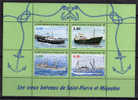 SAINT PIERRE & MIQUELON. Vieux Bateaux.  B-F Neuf **. Yv.# 5.  Cote 11.00 € - Unused Stamps