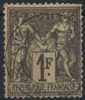 FRANCE 72(o) Type Sage I - 1876-1878 Sage (Typ I)