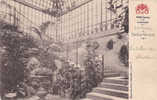 PARC ROYAL DE LAEKEN.Les Serres Pavillon Narcise.Postcard 1902 Sent To Mail. - Laeken
