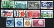 USA, 1959 Mi 747/58 **/o (00097) @ - Collections