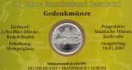 Saarland Sehenswürdigkeiten Numisblatt 1/2007 G Deutschland 2581+ KB SST 27€ Dillingen Saartal Mettlach Coins Of Germany - Allemagne