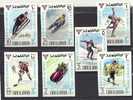 Umm Al Qiwain, Serie 7, Year 1969, Mi 233B-234B +236B+240B (imperforated), Olympic Games Grenobles,, MNH (**) - Invierno 1968: Grenoble