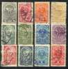 Österreich / Austria 1919, Lot Of 12 Used Stamps From The Series. - Usados