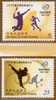 2009 21st Deaflympics Stamps Olympic Games IOC Badminton Taekwondo Tennis Map Disabled Deaf - Handicaps