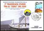 ITALIA GAETA (LT) 1997 - CELEBRAZIONI CABOTIANE - 2^ TRAVERSATA STUDIO TRA LE ISOLE DEL SOLE - C.U. - Schiffahrt