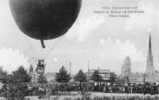 ROUEN (76) Départ Du Ballon Le Leopard Gros Plan - Mongolfiere