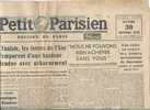 Le Petit Parisien Du 30/11/1942 " Des Troupes Britanique Débarquent à La Reunion" - Le Petit Parisien