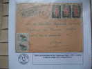 Algérie Algéria Lettre Locale Recommandée Bou Saada / Alger 1963 Registered Cover - Briefe U. Dokumente