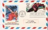 FDC Speedskater - Olympics Games 1984 - 1971-1980