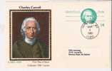 FDC Charles Carroll - 1981-1990