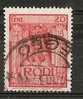 1932 EGEO USATO PITTORICA 20 CENT - RR6094 - Egeo