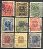 Österreich / Austria 1920, Lot Of 9 Used Stamps From The Serie - Used Stamps