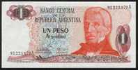 Billet De Banque Neuf - 1 Peso Argentino - N° 95.223.879 A - Banco Central De La Republica Argentina - Argentine