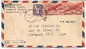 US - 3 -  VF 1945 COVER From HONOLULU To CAMDEN - Lettres & Documents