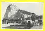 GILBRALTAR - North View Of Rock An Frontier Gates - Animated - Non Circulée édit Rock Photographie - Gibraltar