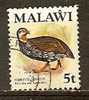 MALAWI 1976 Birds - 5t - Red-necked Spurfowl ('Red-necked Francolin') FU - Malawi (1964-...)