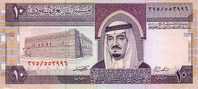 ARABIE SAOUDITE   10 Rials  Non Daté  Pick 23d  Signature 6    ***** QUALITE  XF + ***** - Arabia Saudita